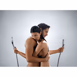 Hansgrohe Raindance Select E Soffione doccia manuale Cromo, Bianco - Vista aggiuntiva 5
