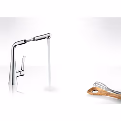 Hansgrohe Metris Acciaio inox