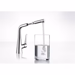 Hansgrohe Metris Acciaio inox
