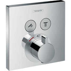 Douche à la main, thermostat ShowerSelect, encastré, 2