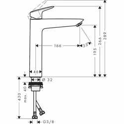 Hansgrohe Logis Cromo - Vista aggiuntiva 5