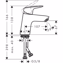 Hansgrohe Logis Cromo - Vista aggiuntiva 6