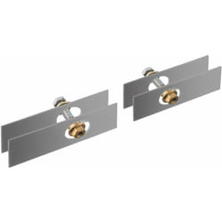 Axor Universal - Set per montaggio vetro bilaterale, cromato 42841000