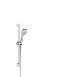Hansgrohe Crometta 100 sistema di doccia Cromo, Bianco