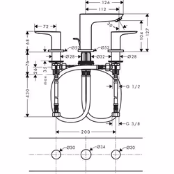 Hansgrohe Talis E Cromo