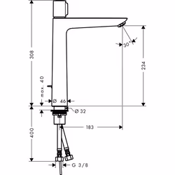 Hansgrohe Talis Select E Cromo - Vista aggiuntiva 5