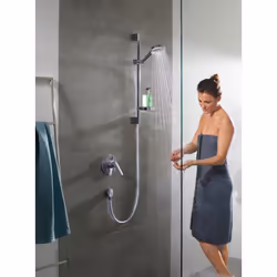 Hansgrohe Crometta sistema di doccia Cromo, Bianco - Vista aggiuntiva 4