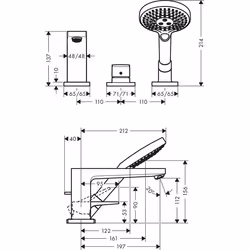 Hansgrohe Metropol Cromo - Vista aggiuntiva 4