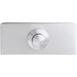 Heidemann 70405 Tasto per campanello 1 parte Nickel 24 V/1 A