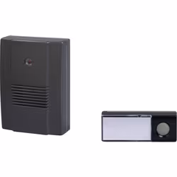 Dettagli tecnici Campanelli caratteristiche con targhetta Colore Antracite, Nero Componente campanello senza fili Kit complet ...