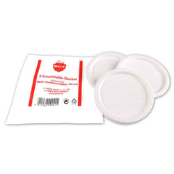 Weck 8500.20250 accessorio per la produzione domestica di conserve Coperchio per inscatolamento Bianco 5 pz