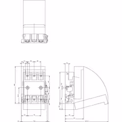Siemens 3NP5060-0CA10 interruttore automatico - Vista aggiuntiva 2