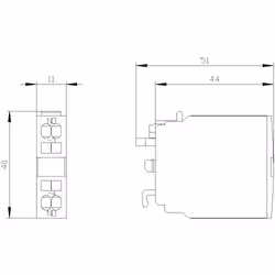 Siemens 3RH1921-2CA10 non classificato - Vista aggiuntiva 3