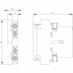 Siemens 3RH1921-1EA20 non classificato - Vista aggiuntiva 3