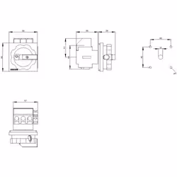 Siemens 3LD2103-1TP53 interruttore automatico - Vista aggiuntiva 4