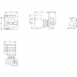 Siemens 3LD2154-1TL53 interruttore automatico - Vista aggiuntiva 4