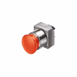 Testa pulsante. Diametro del foro: 22 mm. Colore pulsante: rosso. Adatto per l'illuminazione: no. Tipo di sblocco: senza. ¿ p ...