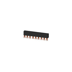 Siemens - Sbarre Trifase Interasse Modulare 45 mm per 3 interruttori Attacchi a forcella 3RV19151BB