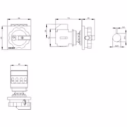 Siemens 3LD2054-1TL53 interruttore automatico - Vista aggiuntiva 4