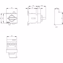 Siemens 3LD2030-1TL13 interruttore automatico - Vista aggiuntiva 4