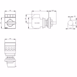 Siemens 3LD2050-1TL13 interruttore automatico - Vista aggiuntiva 4