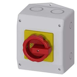 Siemens 3LD2565-1GP53 Interruttore rotante 3P Grigio, Rosso, Giallo