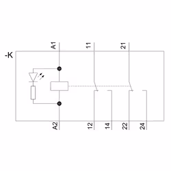 Siemens Steckrelais LZS RT4A4T30 - Vista aggiuntiva 3