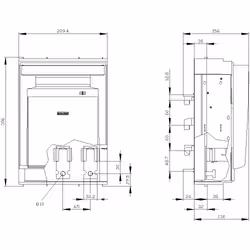 Siemens 3NP1153-1BC10 interruttore automatico - Vista aggiuntiva 5