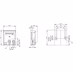 Siemens 3NP1163-1DA10 interruttore automatico - Vista aggiuntiva 5