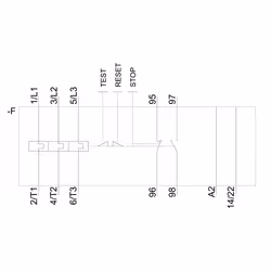 Siemens 3RU2116-1FB1 trasmettitore di potenza Nero - Vista aggiuntiva 3