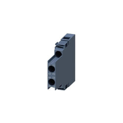 Siemens - Blocchetto di contatti ausiliari laterale, 1 no + 1 nc via di corrente 1 nc, 1 no per 3RH2 e 3RT2 morsetto a vite r: 31/32, 43/44 l