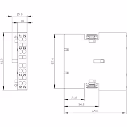 Siemens 3RH2921-2DA11 non classificato - Vista aggiuntiva 4