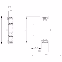 Siemens 3RH2921-2DA20 non classificato - Vista aggiuntiva 4