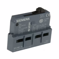 Interruttore ausiliario Siemens frontale/trasversale, con le seguenti caratteristiche: Idoneo per interruttori automatici ser ...