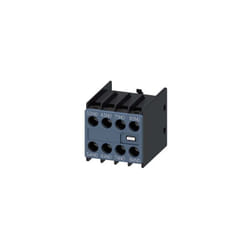 Siemens - Contatto Ausiliario Frontale, 4 no Percorso di corrente 1 no, 1 no, 1 no, 1 no per contattore relè Taglia S00 3RH29111GA40