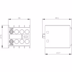 Siemens 3RH2911-1HA10 non classificato - Vista aggiuntiva 4