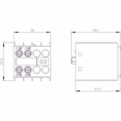 Siemens 3RH2911-1HA02 non classificato - Vista aggiuntiva 4