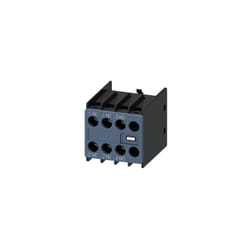 Siemens - Blocchetto Contatti Ausiliari 1no+2nc, vie di corrente: 1nc, 1no, per contattori ausiliari e contattori per comando motori, s00/s0