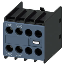 Siemens - Interruttore ausiliario sul lato anteriore 1NO+1NC 3RH29111HA11
