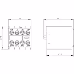 Siemens 3RH2911-1FA04 non classificato - Vista aggiuntiva 4