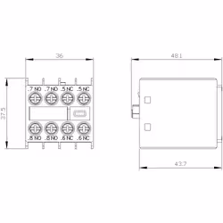 Siemens 3RH2911-1FC22 non classificato - Vista aggiuntiva 4