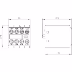 Siemens 3RH2911-1FB22 non classificato - Vista aggiuntiva 4