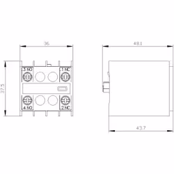 Siemens 3RH2911-1NF11 non classificato - Vista aggiuntiva 4