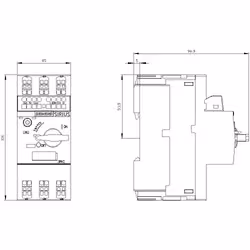 Siemens 3RV2011-1HA25 non classificato - Vista aggiuntiva 6