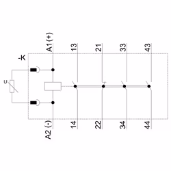 Siemens 3RH2131-1WB40 non classificato - Vista aggiuntiva 3