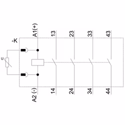 Siemens 3RH2140-1WB40 non classificato - Vista aggiuntiva 3
