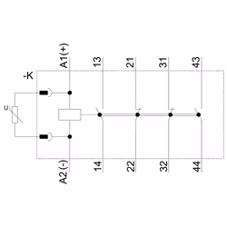 Siemens 3RH2122-2WB40 non classificato - Vista aggiuntiva 3