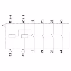 Siemens 3RH2440-1BF40 non classificato - Vista aggiuntiva 3