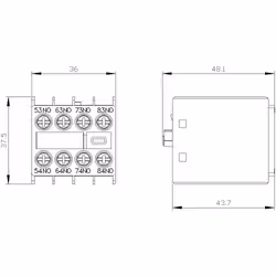 Siemens 3RH2911-1XA40-0MA0 non classificato - Vista aggiuntiva 4