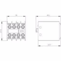 Siemens 3RH2911-1XA04-0MA0 non classificato - Vista aggiuntiva 4